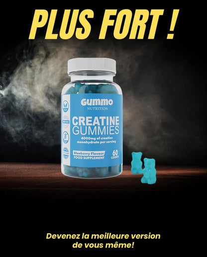 Gummo Nutrition – Gummies de Créatine 4000mg